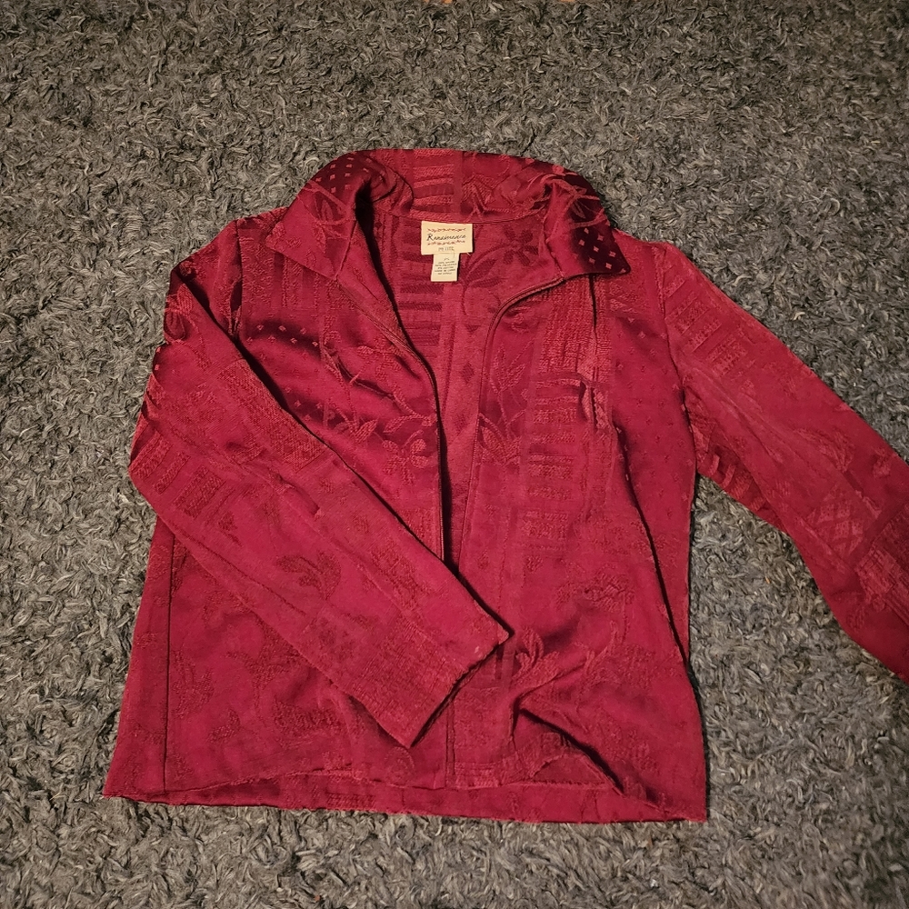 Renaissance vintange zip-up jacket